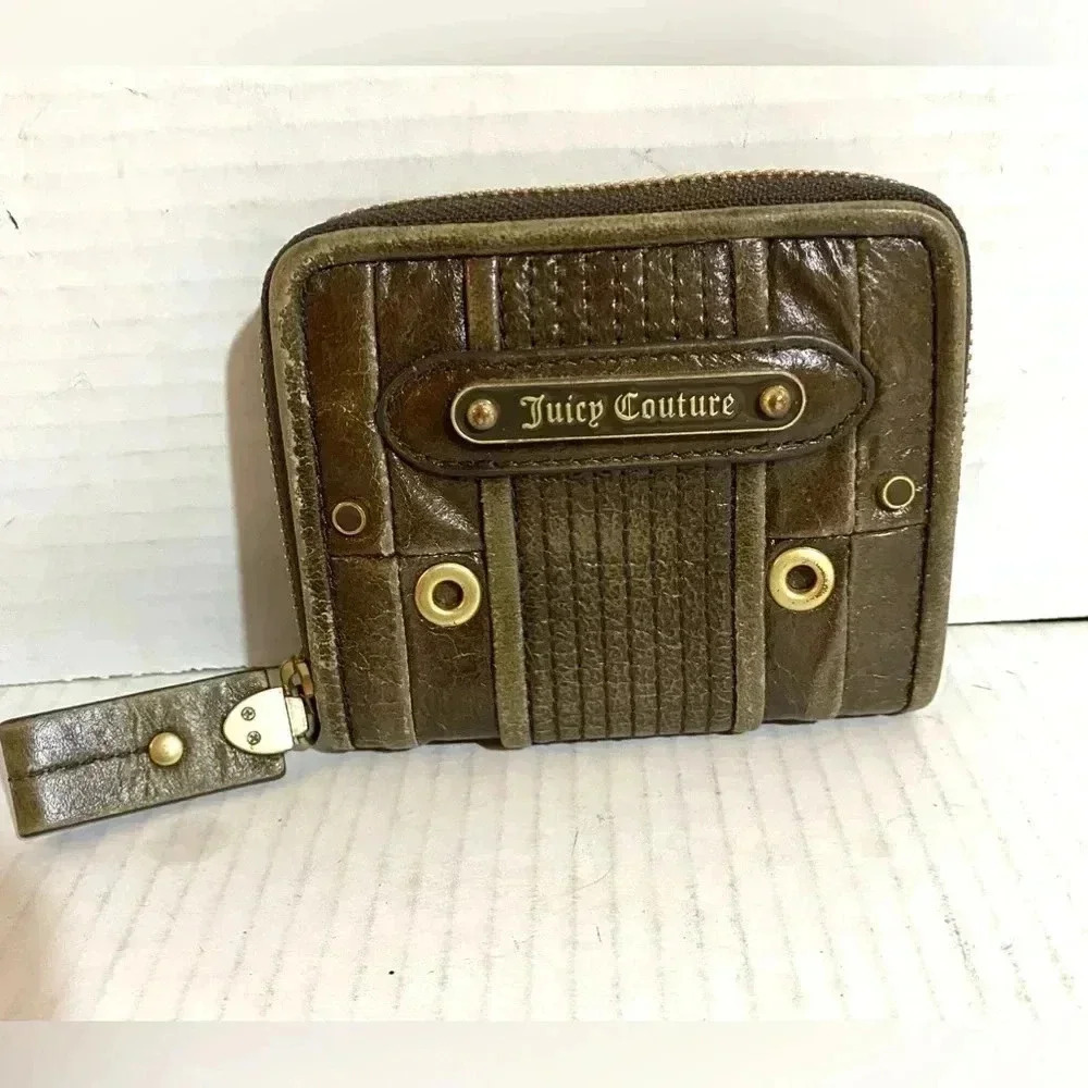 Juicy Couture brown leather wallet